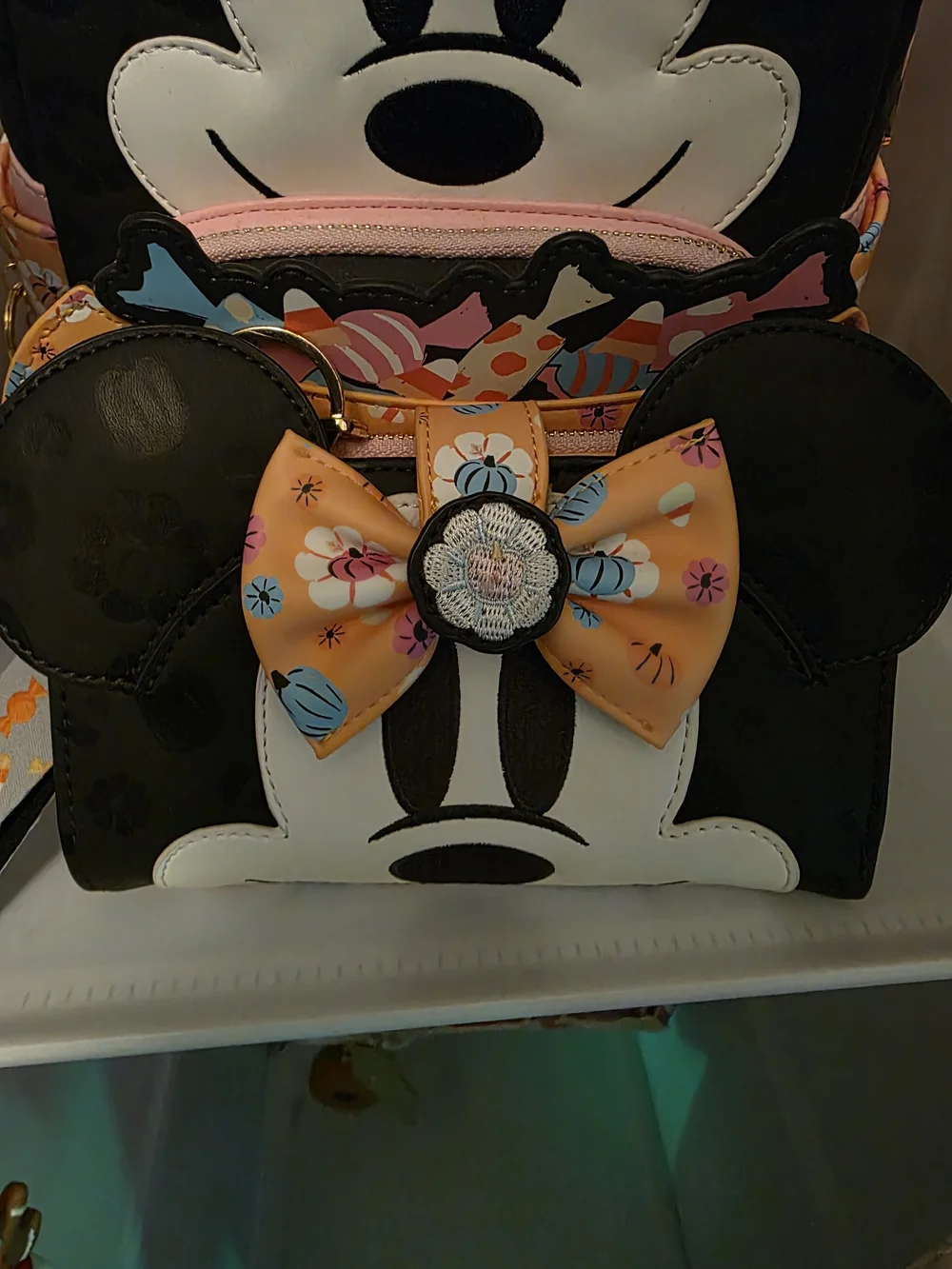 Minnie Mouse Pumpkin Trick-or-Treat Backpack - Orange